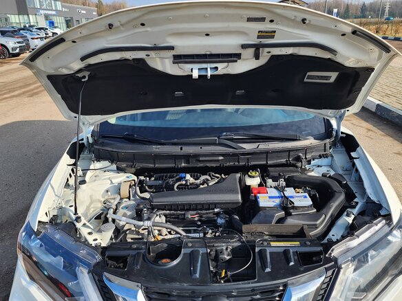 2019 Nissan Rogue II Рестайлинг, белый, 1926387 рублей - вид 14