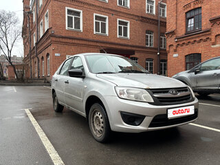 2017 Lada (ВАЗ) Granta I, серебристый, 599599 рублей, вид 4