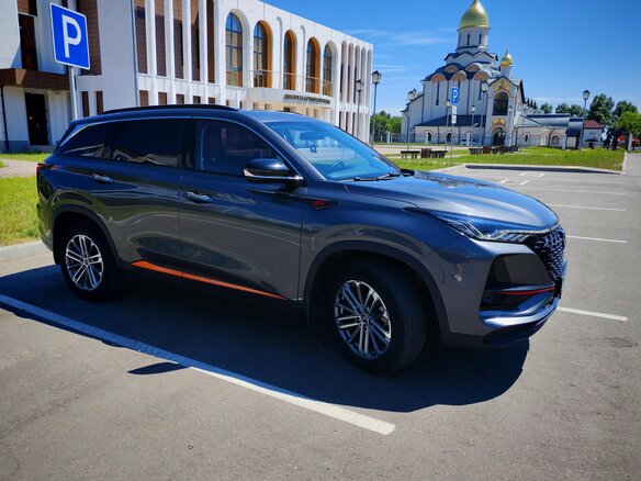 2021 Changan CS75 Plus I Рестайлинг, серый, 2050000 рублей - вид 5