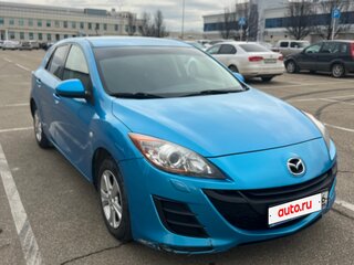 2010 Mazda 3 II (BL), голубой, 950000 рублей, вид 3