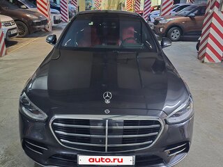 2021 Mercedes-Benz S-Класс 450 4MATIC VII (W223), чёрный, 9500000 рублей, вид 2