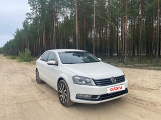2012 Volkswagen Passat B7, белый, 1290000 рублей, вид 3