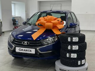 2026 Lada (ВАЗ) Granta Euro-2 I Рестайлинг, синий, 1109000 рублей, вид 1