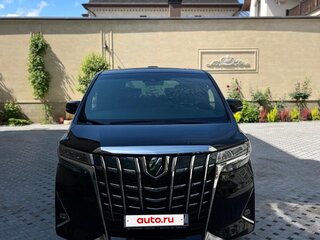 2021 Toyota Alphard III Рестайлинг, чёрный, 6490000 рублей, вид 2