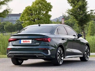 2023 Audi A3 35 TFSI Long IV (8Y), зелёный, 1654018 рублей, вид 4