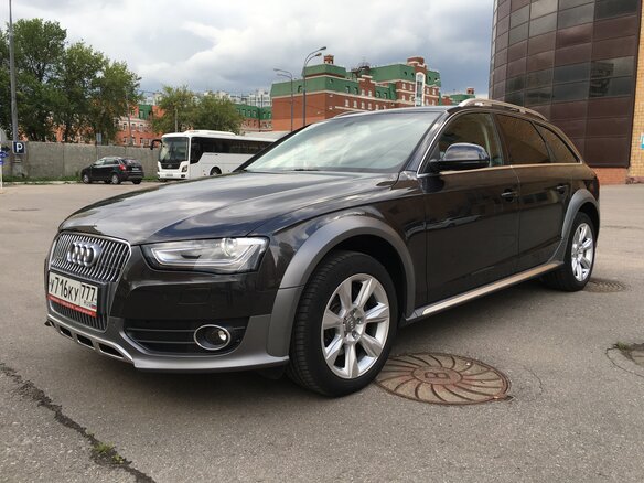 2014 Audi A4 allroad IV (B8) Рестайлинг, чёрный