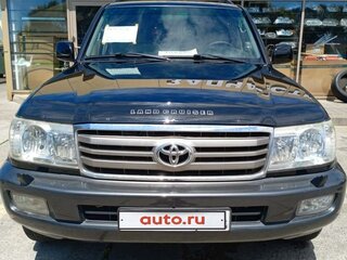2006 Toyota Land Cruiser 100 Series Рестайлинг 2, чёрный, 2999000 рублей, вид 3
