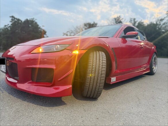 2003 Mazda RX-8 I, красный, 950000 рублей - вид 13