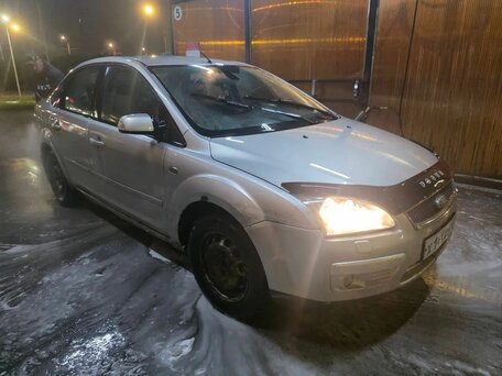 2007 Ford Focus II, серебристый, 200000 рублей, вид 3