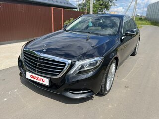 2014 Mercedes-Benz S-Класс 400 Long VI (W222, C217), чёрный, 3800000 рублей, вид 3
