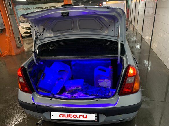 2003 Renault Symbol I Рестайлинг, серый, 300000 рублей - вид 15