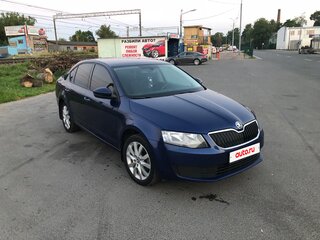 2015 Skoda Octavia III (A7), синий, 800000 рублей, вид 2