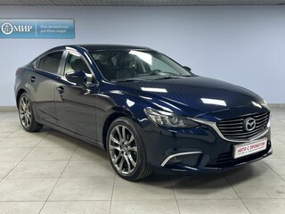 2015 Mazda 6 III (GJ) Рестайлинг, синий, 1740000 рублей, вид 3