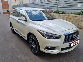 2017 Infiniti QX60 I Рестайлинг, белый, 3800000 рублей, вид 2
