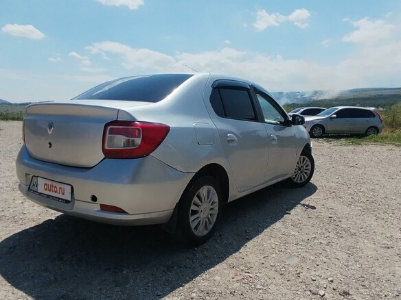 2014 Renault Logan II, серый, 575000 рублей - вид 4