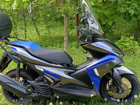2019 Yamaha Aerox 155, синий, 270000 рублей, вид 4