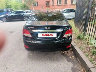2013 Hyundai Solaris I, чёрный, 470000 рублей, вид 2