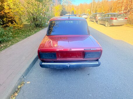 2006 Lada (ВАЗ) 2107, красный, 149000 рублей, вид 5