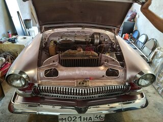 1964 ГАЗ 21 «Волга» 21Л, розовый, 600000 рублей, вид 3