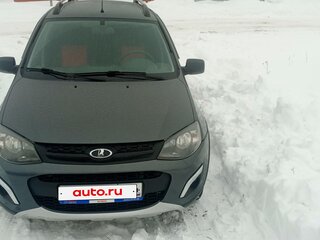 2017 Lada (ВАЗ) Kalina Cross II, серебристый, 600000 рублей, вид 2