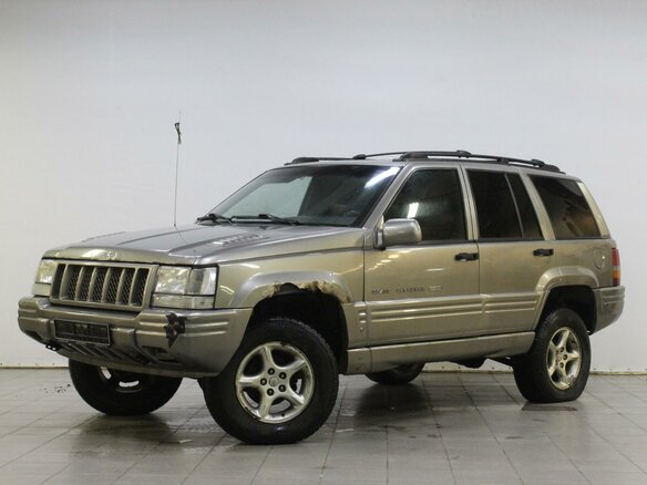 1998 Jeep Grand Cherokee I (ZJ) Рестайлинг, серый