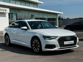 2020 Audi A6 40 TFSI V (C8), белый, 3538000 рублей, вид 3