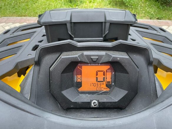 2013 BRP Can-Am Outlander 650, жёлтый, 1300000 рублей - вид 5