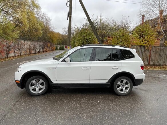 2008 BMW X3 30i I (E83) Рестайлинг, белый, 1399000 рублей - вид 1