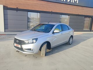 2020 Lada (ВАЗ) Vesta I, серебристый, 1190000 рублей, вид 2