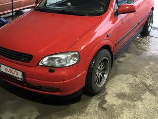 2002 Opel Astra G, красный, 425000 рублей, вид 1