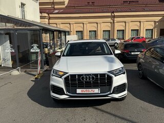 2020 Audi Q7 45 TFSI II (4M) Рестайлинг, белый, 4299000 рублей, вид 2
