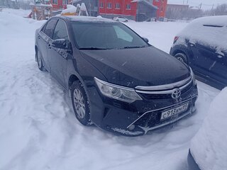 2013 Toyota Camry VII (XV50), чёрный, 1600000 рублей, вид 4