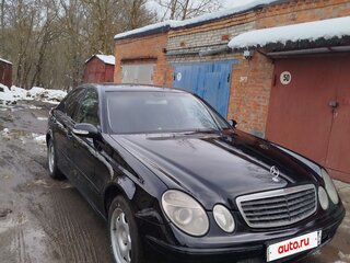 2005 Mercedes-Benz E-Класс 200 III (W211, S211), чёрный, 1000000 рублей, вид 3
