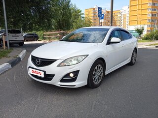2011 Mazda 6 II (GH) Рестайлинг, белый, 809000 рублей, вид 4