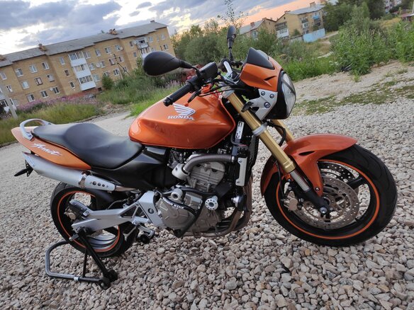2006 Honda CB 600F Hornet, оранжевый - вид 2