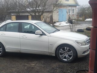2008 Mercedes-Benz C-Класс 200 III (W204), белый, 1450000 рублей, вид 2