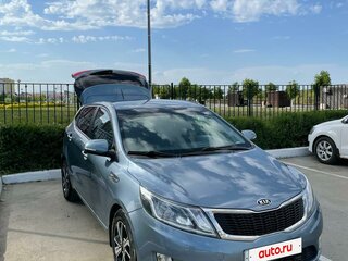 2012 Kia Rio 5-speed III, голубой, 750000 рублей, вид 4