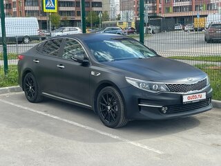 2017 Kia Optima IV, чёрный, 1888888 рублей, вид 4
