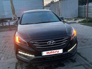 2015 Hyundai Sonata VII (LF), чёрный, 1500000 рублей, вид 1