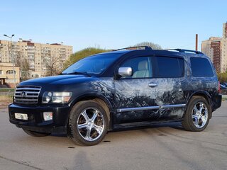 2005 Infiniti QX56 I, чёрный, 1500000 рублей, вид 1
