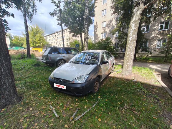 2004 Ford Focus I Рестайлинг, серебристый, 197000 рублей - вид 1