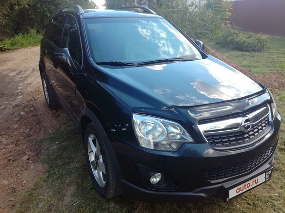 2013 Opel Antara I Рестайлинг, чёрный - вид 1