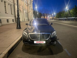 2014 Mercedes-Benz S-Класс 500 Long VI (W222, C217), чёрный, 2900000 рублей, вид 1