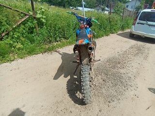 2024 Kayo Evolution YX140EM, голубой, 100000 рублей, вид 2