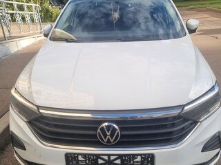 2021 Volkswagen Polo VI, белый, 1450000 рублей, вид 2
