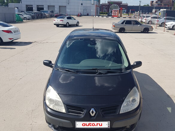 2008 Renault Scenic Grand II Рестайлинг, чёрный, 630000 рублей - вид 1