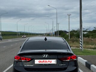 2017 Hyundai Elantra VI (AD), чёрный, 1164000 рублей, вид 5