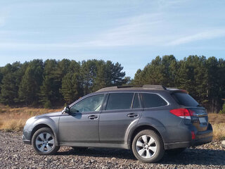 2010 Subaru Outback IV, чёрный, 1150000 рублей, вид 2
