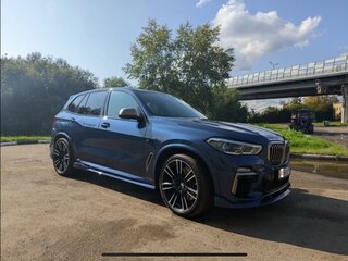 2018 BMW X5 M50d IV (G05/G18), синий, 6200000 рублей, вид 2