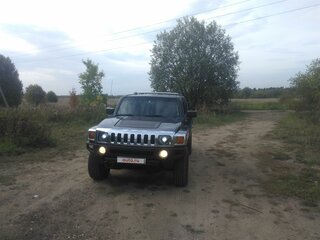 2008 Hummer H3, синий, 1950000 рублей, вид 2